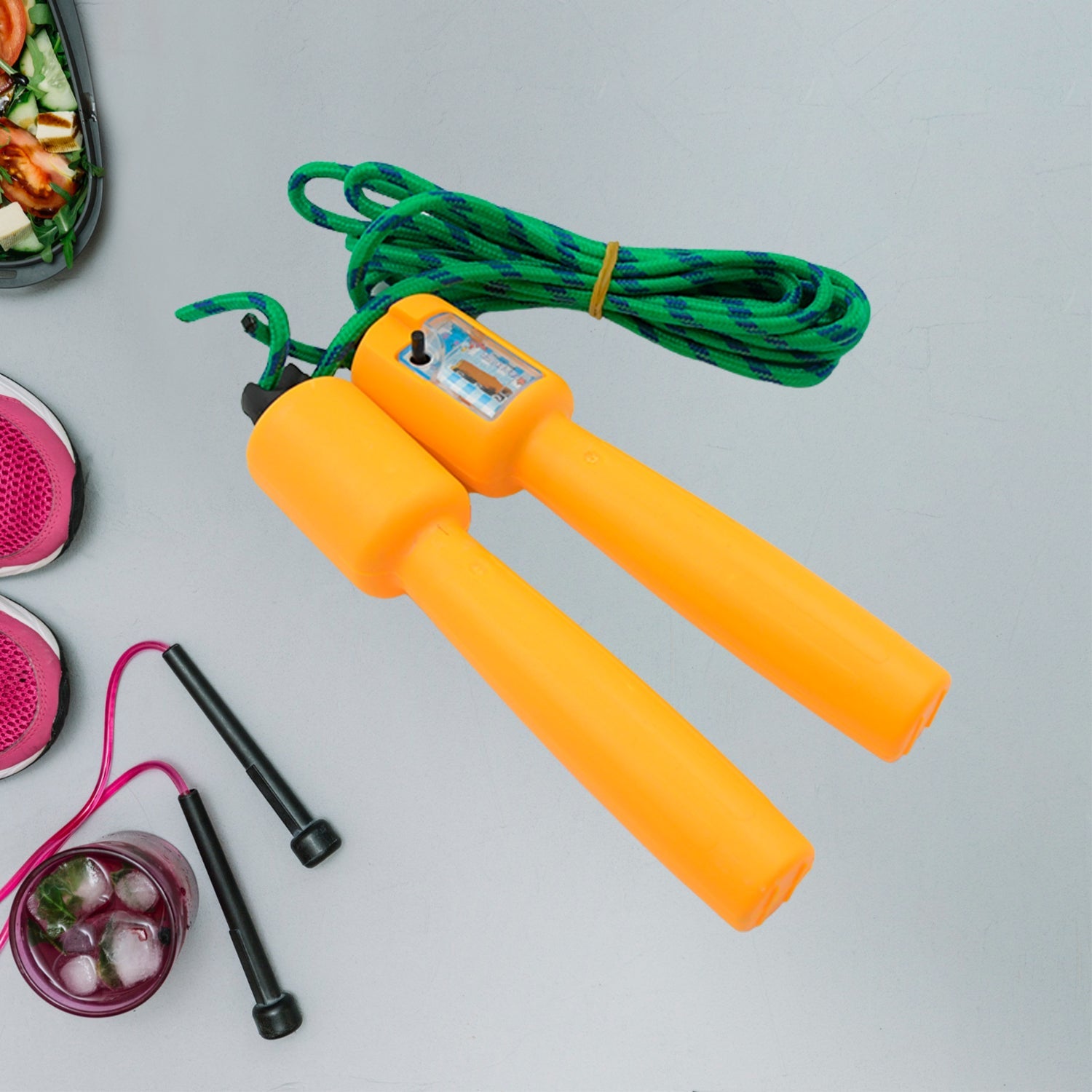 0663 Jump Rope Electronic Counting  Skipping Rope Adjustable Jumping Rope for Men, Women and Children,Fitness Jump Rope for Aerobic Exercise Like Speed Training, Endurance Training and Fitness Gym (2.5Mtr) 0663 Jump Rope Electronic Counting  Skipping Rope Adjustable Jumping Rope for Men, Women and Children,Fitness Jump Rope for Aerobic Exercise Like Speed Training, Endurance Training and Fitness Gym (2.5Mtr)